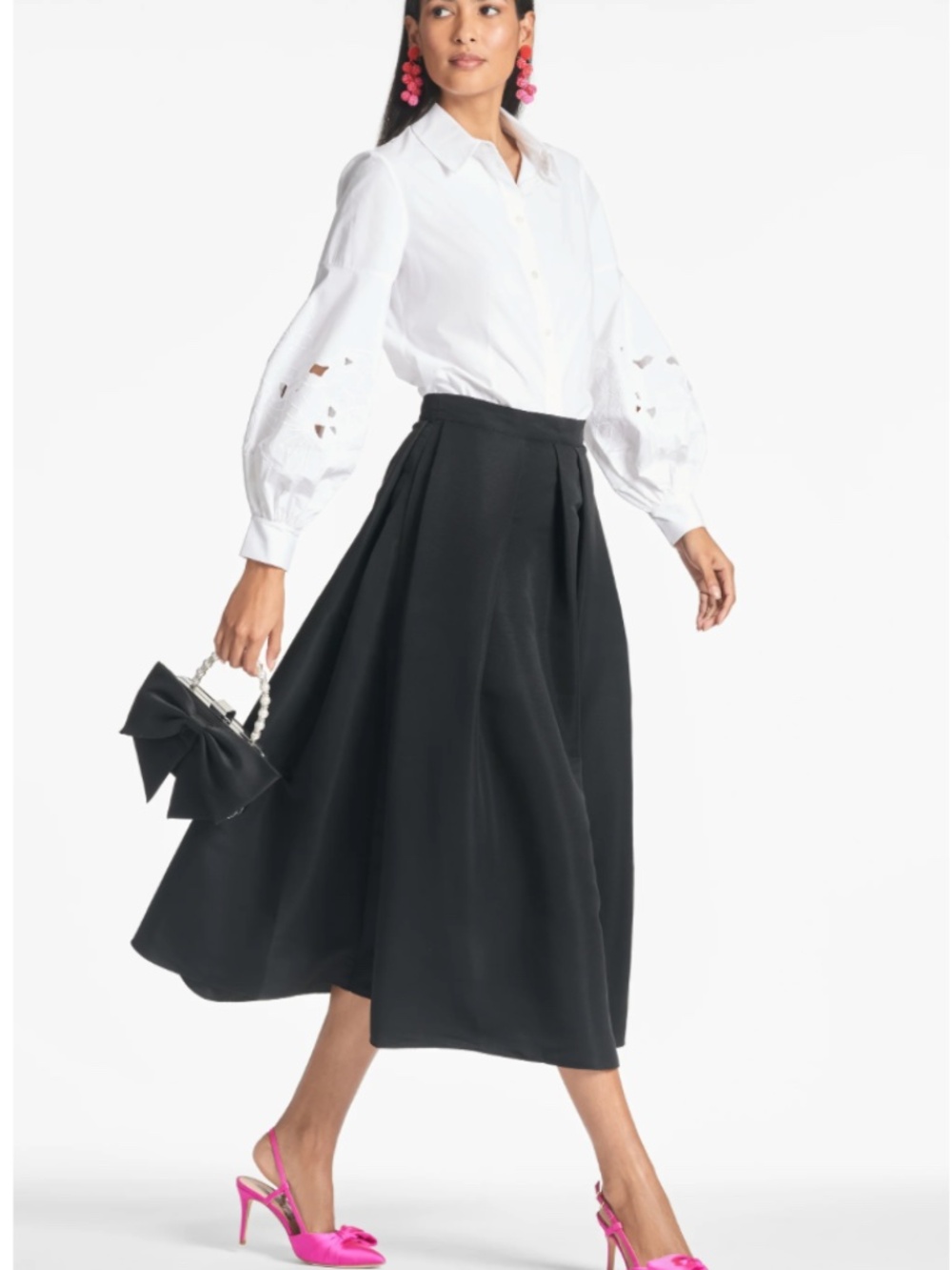 Sachin and Babi LEIGHTON SKIRT - BLACK